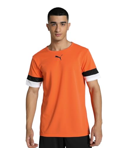 Puma Hombre Camisa, Golden Poppy-Black-White, XXL ❗️ ​🇪🇸