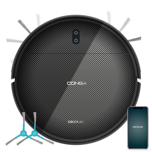 Cecotec Robot Aspirador Conga M10 Advance. Navegación Giroscópica Ordenada, Presión d