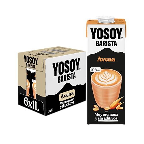 Yosoy Bebida Vegetal de Avena Barista , Pack de 6 x 1L ❗️ 🇪🇸