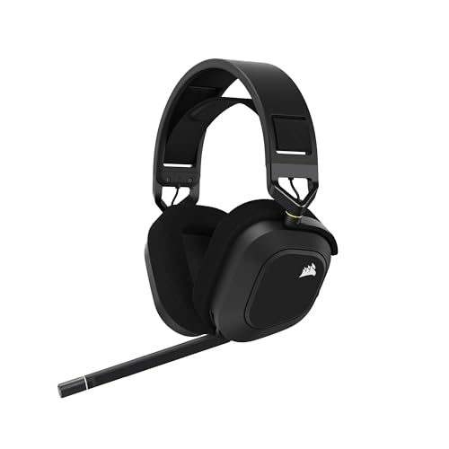 Corsair HS80 RGB Wireless Auriculares Inalámbricos para Juegos Multiplataforma RGB - 