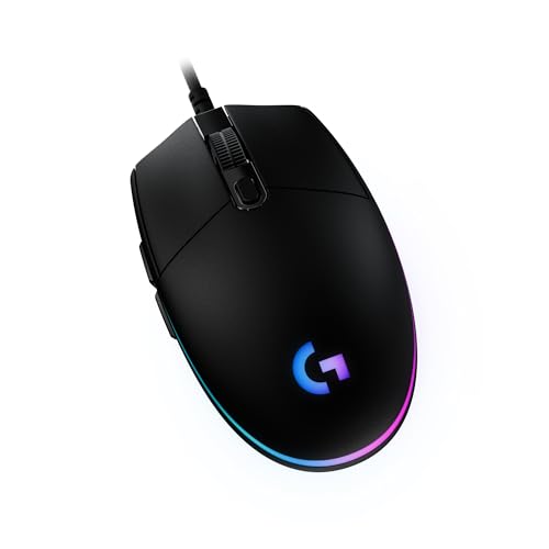 Logitech G G203 LIGHTSYNC Ratón Gaming con Iluminación RGB Personalizable, 6 Botones 