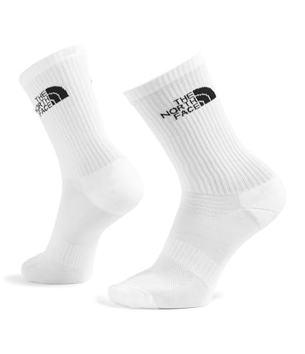 The North Face Unisex Multi Sport Cush Crew Sock 3P Calcetines Tnf White XS ❗️ 🇪🇸