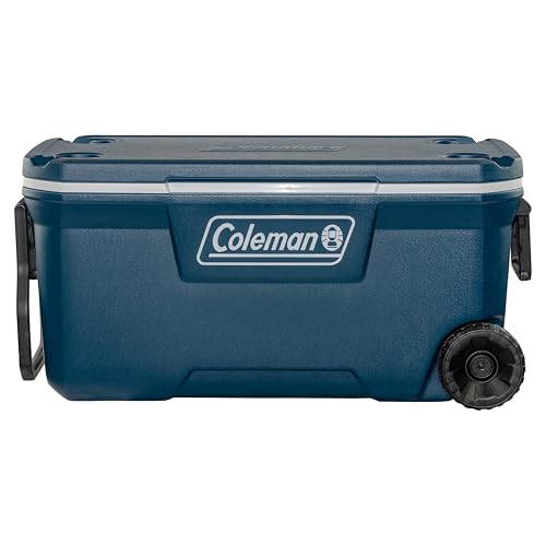 Coleman 100QT Xtreme Wheeled Cooler Box | Nevera Portátil Rígida con Ruedas, de Gran 
