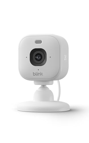 Cámara Mini 2K+ Blink (última generación) | Cámara de seguridad doméstica con enchufe