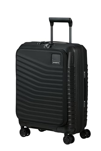 Samsonite Intuo - Spinner S, Equipaje de Mano expandible, 55 cm, 42/48 L, Negro (Negr