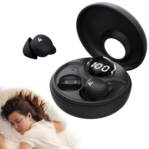 sunvito Auriculares para Dormir, Mini Auriculares para Dormir, inalámbricos Bluetooth