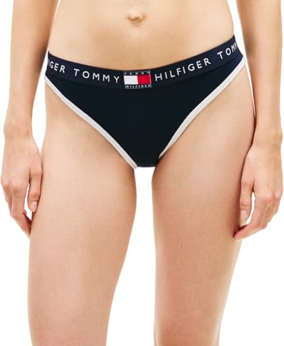 Tommy Hilfiger Braguita de Bikini Mujer Acanalada, Azul (Dark Night Navy), L ❗️ 🇪🇸