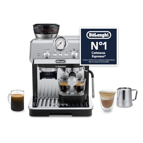 De'Longhi Perfetto La Specialista Arte, Máquina de Café Espresso y Cappuccino con Bom