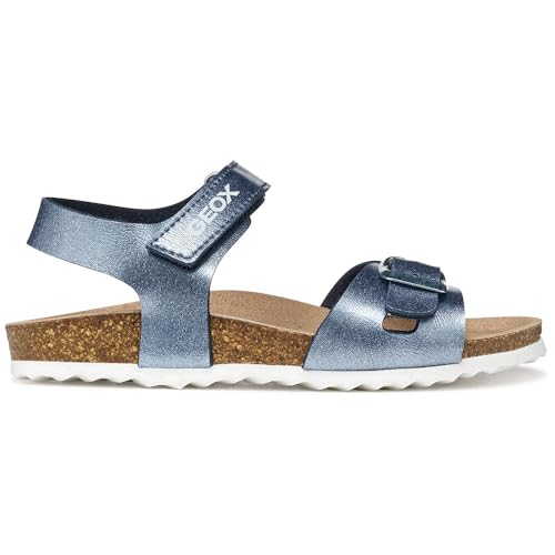 Geox J Adriel Girl C, Sandalias Niñas, Avio, 27 EU ❗️ 🇪🇸