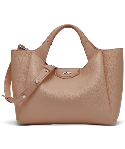 DKNY Mujer Willa Mini Satchel 100% Poliuretano, cappuccino, small ❗️ 🇪🇸