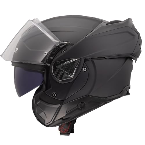 LS2, Casco Moto Modular ADVANT II Solid Matt Black, M ❗️ 🇪🇸