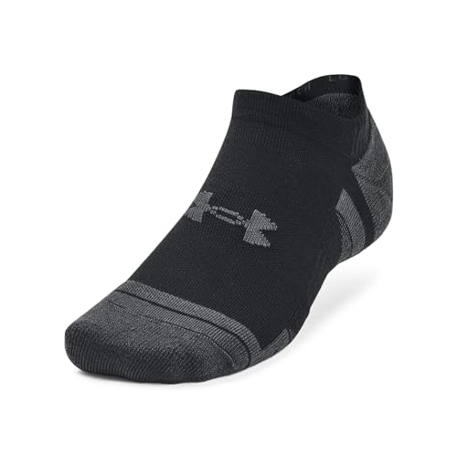 Under Armour Unisex adulto UA Performance Tech 3pk NS Socks, Negro, L (42-47.5 EU) ❗️