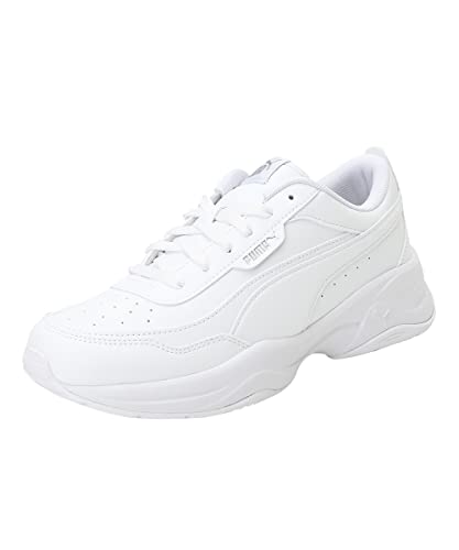 PUMA Cilia Mode, Zapatillas de Deporte Mujer, Puma White-Puma Silver, 38 EU ❗️ 🇪🇸