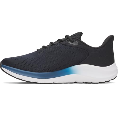 Under Armour UA Charged Pursuit 4 BL - Negro/Azul Wham/Antracita - 8, Negro Wham Azul