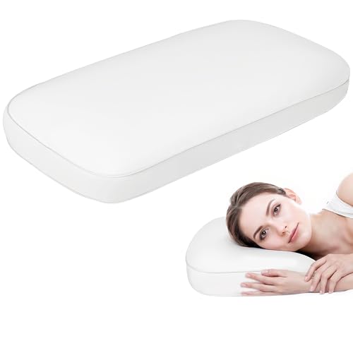 HOMCOM Almohada Viscoelástica Refrescante Diseño Ergonómico 81x40 cm ❗️ 🇪🇸