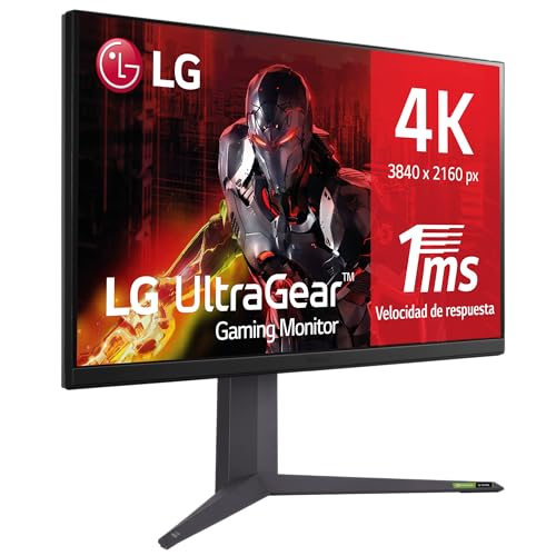 LG 32GR93U-B - Monitor Gaming Ultragear, 32", IPS, 3840x2160, 16:9, 1 ms/NVIDIA G-Syn
