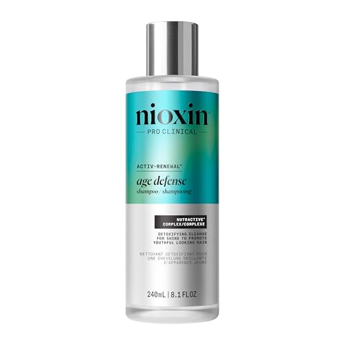 Nioxin Age Defense Champú Para Cabello Con Signos de Envejecimiento | Purifica el Cue