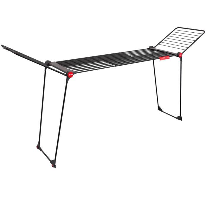 Vileda Infinity Flex Ultimate - Tendedero extensible Negro o Blanco, 30m tendido, ala