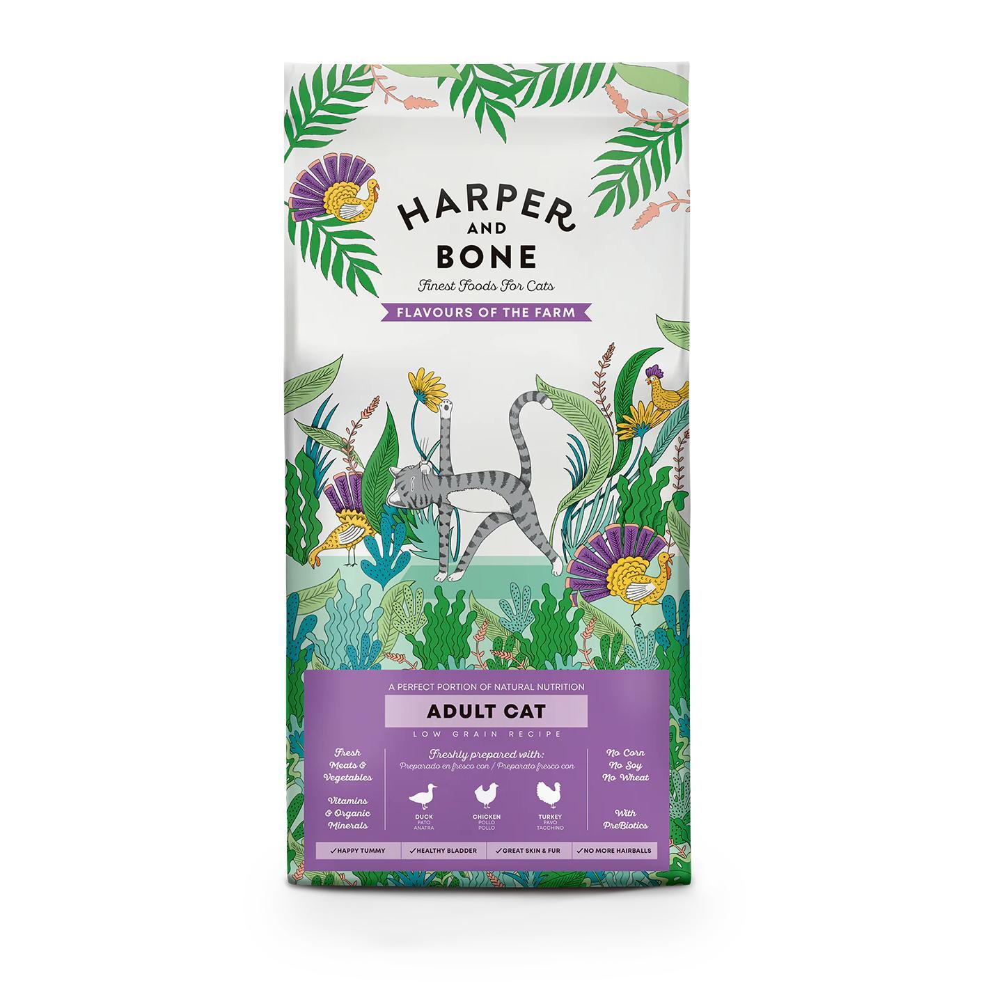 Harper & Bone Cat ADULT Flavours Farm 2kg - Pienso de Gato Adulto ❗️ 🇪🇸