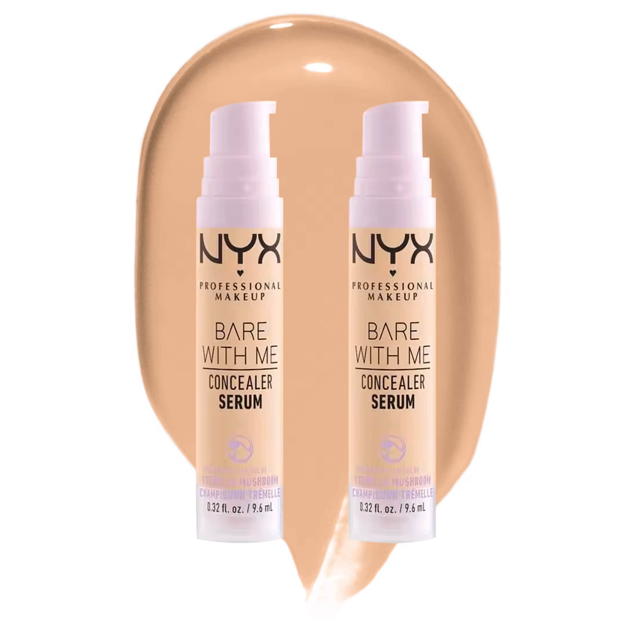 NYX Professional Makeup  Bare with me Serum Concealer x2: Oculta imperfecciones y cui