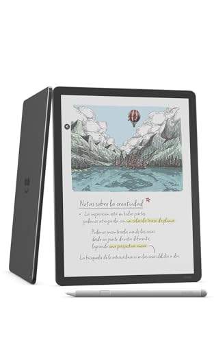 Amazon Kindle Scribe Colorsoft (última gen.): fino, ligero y rápido, con pantalla a c