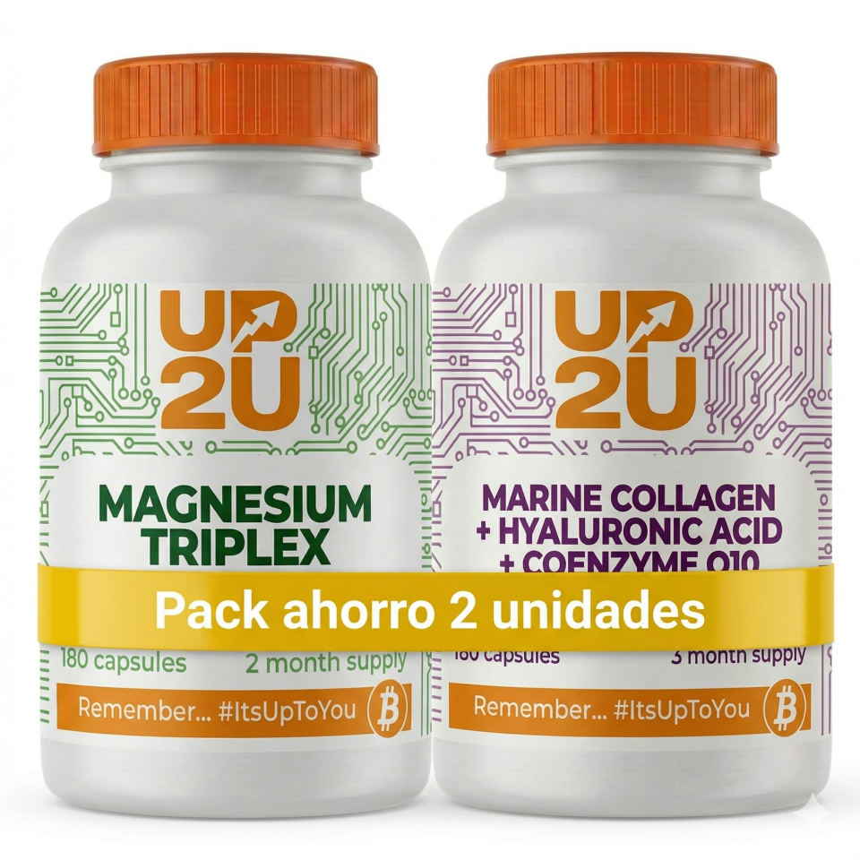 Pack Magnesio Complex (Biglicinato + Malato + Citrato) + Colágeno Marino Hidrolizado 