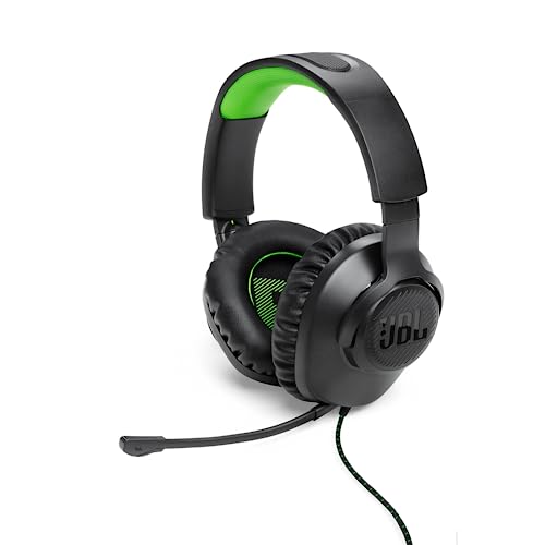 JBL Quantum 100X Auriculares para gaming con diadema, con micrófono de brazo desmonta