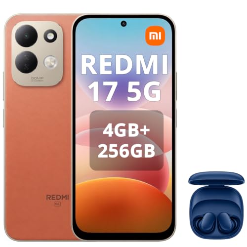 Xiaomi REDMI 17 5G Smartphone (4 GB + 256 GB) | Batería de 7500 mAh, Snapdragon 4ª Ge