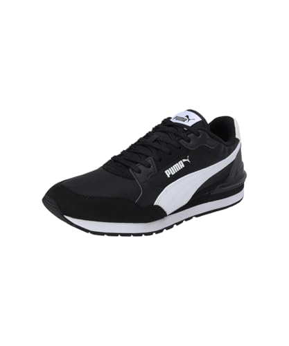 Puma Unisex Adults ST Runner V4 NL Sneaker, Puma Black-Puma White, 46 EU