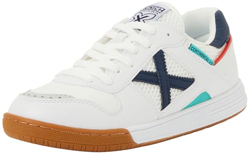 Munich Continental V2 61 Zapatillas Casual para Hombre, Adulto, Blanco, 39 EU